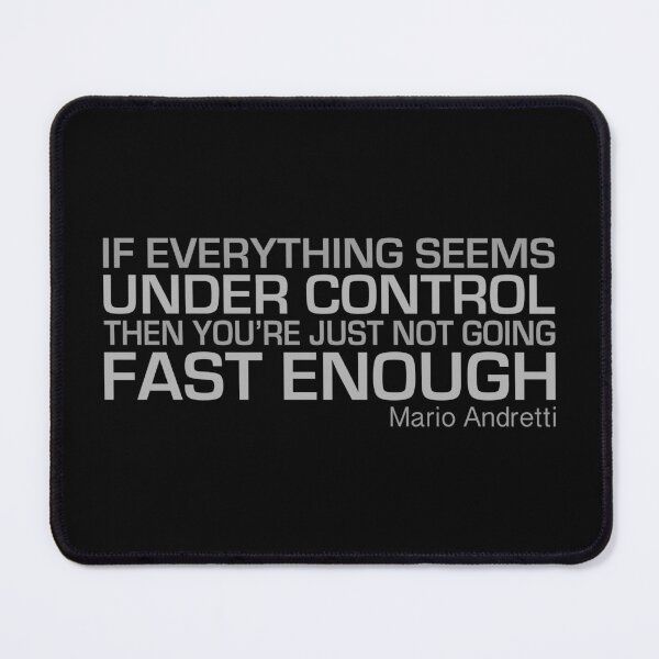 Item preview, Wise words - Mario Andretti designed and sold by PetrolHeads.