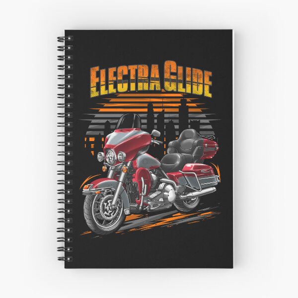 Item preview, Motorcycle Electra Glide Ultra Classic FLHTCU & FLHTCUI 2004-2005 (Sierra Red Pearl & Brilliant Silver Pearl) for Motorcycle Riders designed and sold by MotoApparelHub.