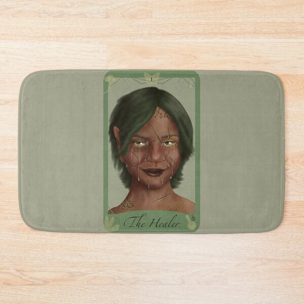 Item preview, The Healer – Elven Oracle Card of Compassion designed and sold by AnneOther.