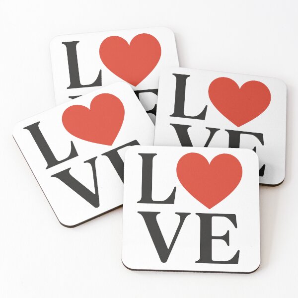 Item preview, LOVE – Classic Bold with Heart designed and sold by PastimeMastery.