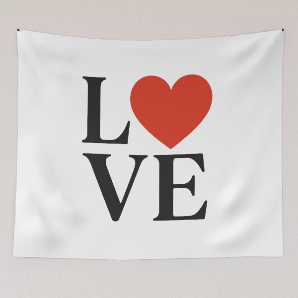 Item preview, LOVE – Classic Bold with Heart designed and sold by PastimeMastery.