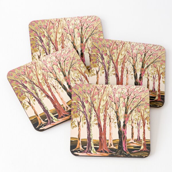 Item preview, colorful abstract trees designed and sold by SKULLARTISTRY.