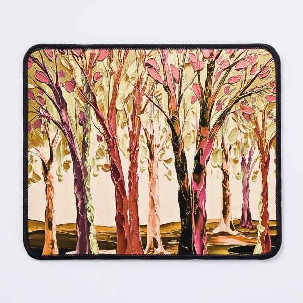 Item preview, colorful abstract trees designed and sold by SKULLARTISTRY.