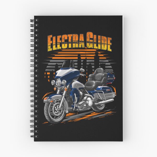 Item preview, Motorcycle Electra Glide Ultra Classic FLHTCU & FLHTCUI 2005-2006 (Chopper Blue Pearl & Brilliant Silver Pearl) for Motorcycle Riders designed and sold by MotoApparelHub.