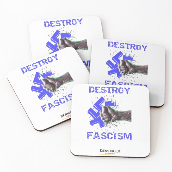 Item preview, DESTROY FASCISM, classic for light background designed and sold by Demogeld.