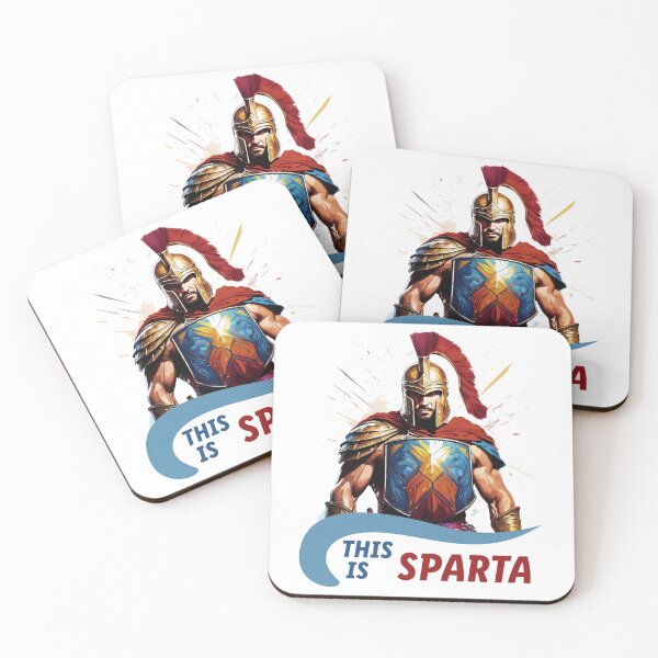 Item preview, This is Sparta colored spartan man fighter designed and sold by Design your dreams.