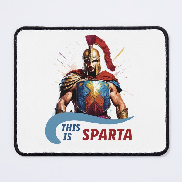 Item preview, This is Sparta colored spartan man fighter designed and sold by Design your dreams.