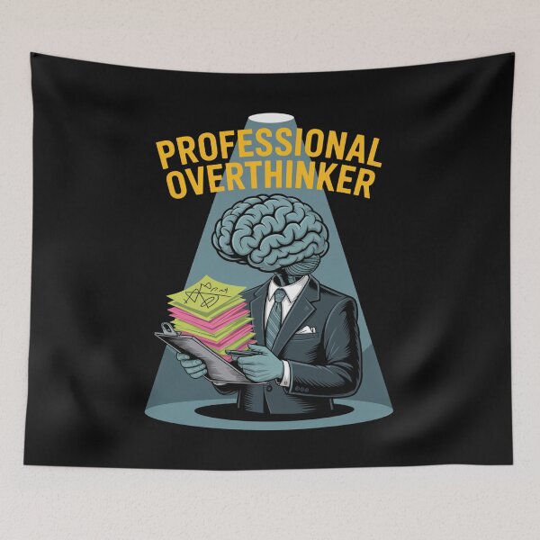 Item preview, Professional Overthinker designed and sold by SignumShop.