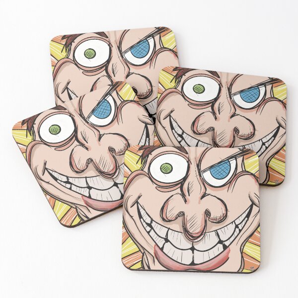 Item preview, Amped Up Cartoon Face – Wild Comic Expression Pop Art designed and sold by TMPender.