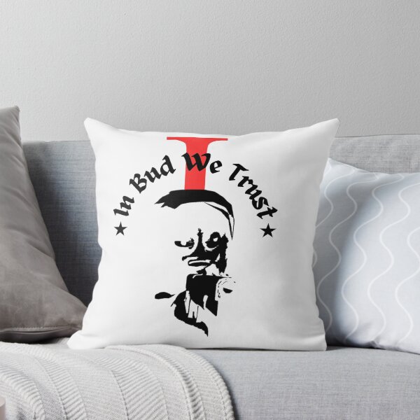 Item preview, In Bud We Trust | Schedule I Black Text & Red Accent designed and sold by LucidWorkshop.