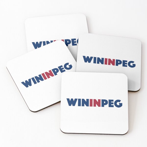 Item preview, Winnipeg Whiteout - Win In Peg (Blue and Red) | designed and sold by PixelsandPulp.