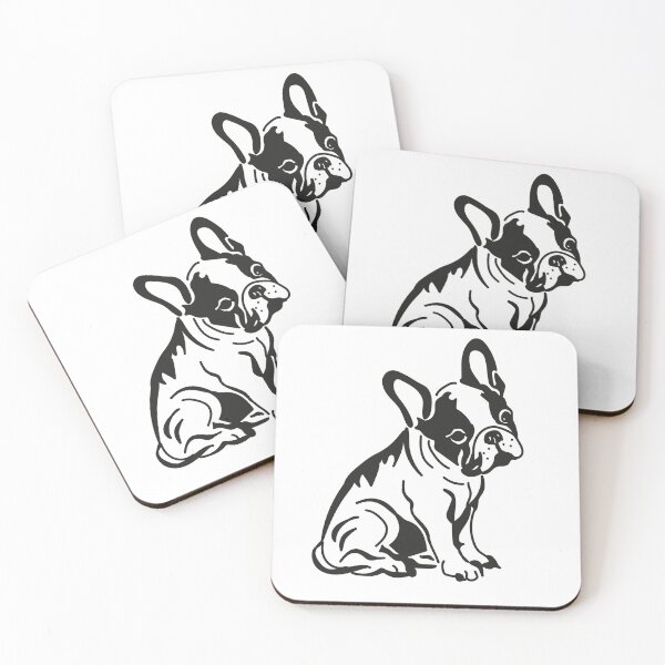 Item preview, Black and white French Bulldog designed and sold by Stacey Young.