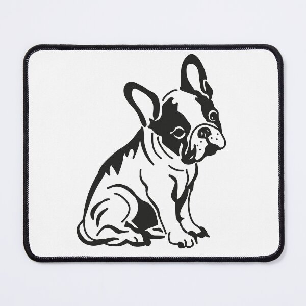 Item preview, Black and white French Bulldog designed and sold by Stacey Young.