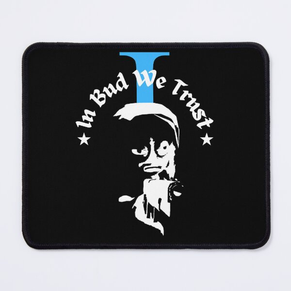 Item preview, Confiamos en Bud | Anexo I Texto blanco y detalles en azul claro designed and sold by LucidWorkshop.