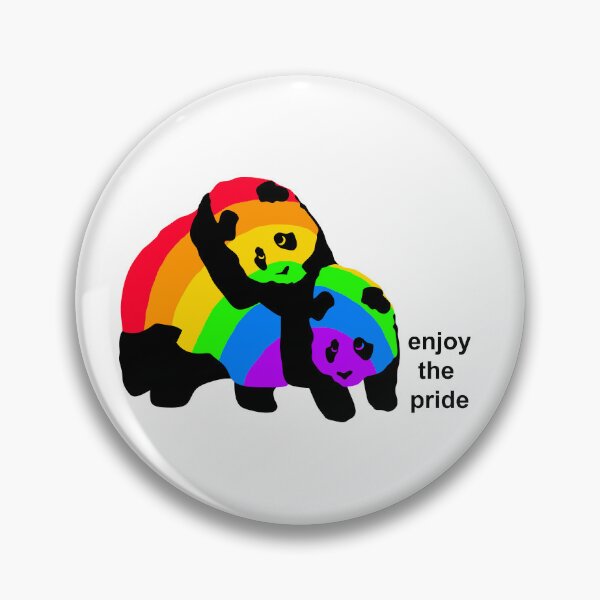 Item preview,  Enjoy the pride panda bear designed and sold by Paintbase.