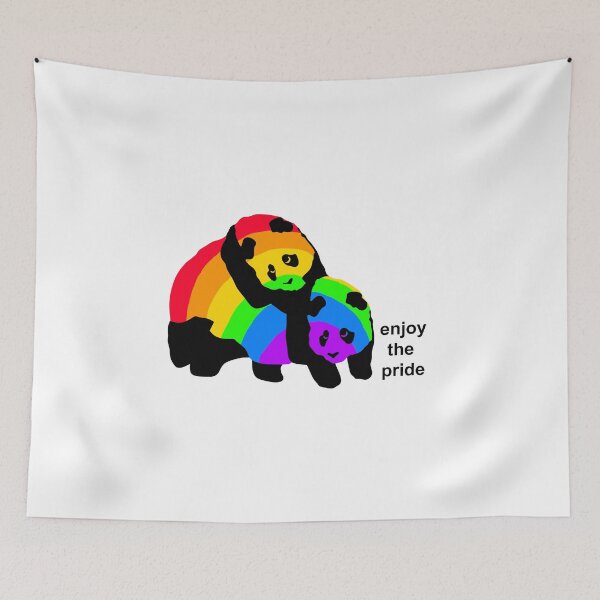 Item preview,  Enjoy the pride panda bear designed and sold by Paintbase.