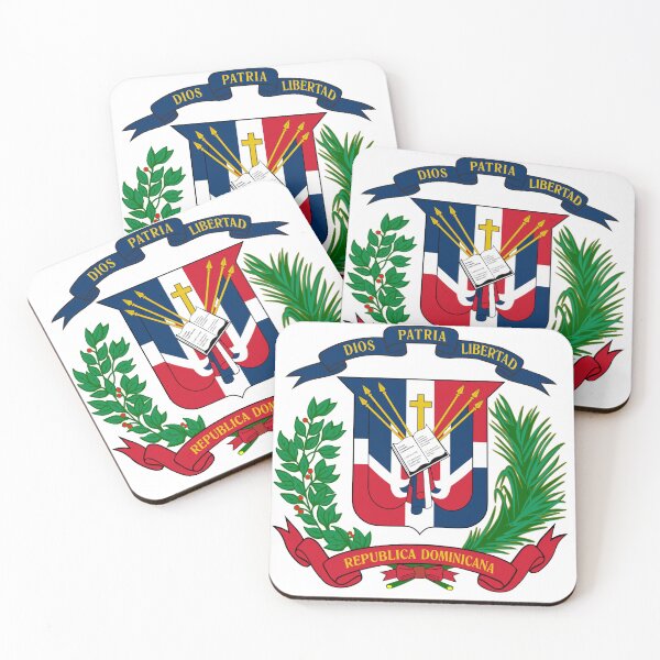 Item preview, Coat of arms of the Dominican Republic designed and sold by Beluga Cat.