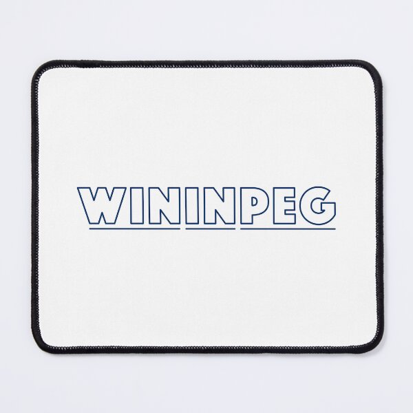Item preview, Winnipeg Whiteout - Win In Peg (Blue Outline) | designed and sold by PixelsandPulp.