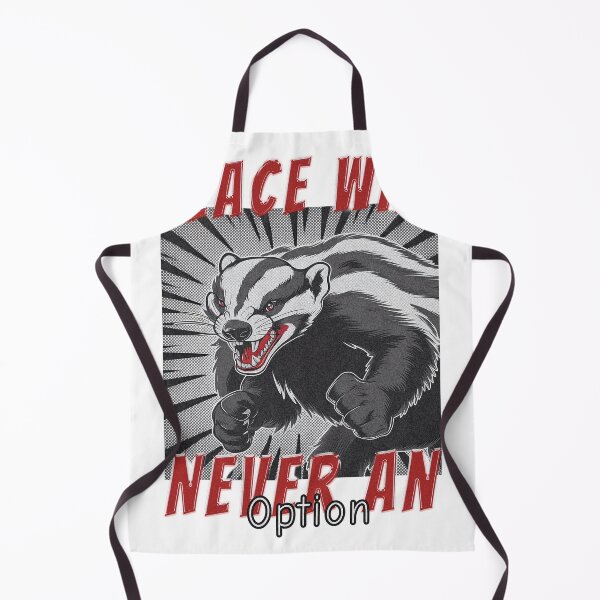Item preview, Peace Was Never an Option | Angry Animal Bold Graphic Tee designed and sold by Grxcreation.