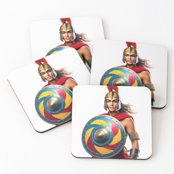 Item preview, This is Sparta colored spartan female fighter designed and sold by Design your dreams.