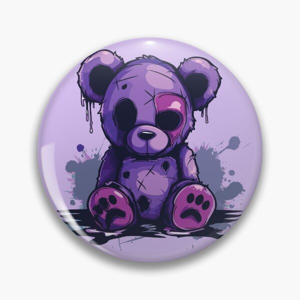 Item preview, Cute teddy bear in a bad mood designed and sold by drizzd.