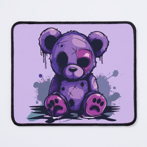 Item preview, Cute teddy bear in a bad mood designed and sold by drizzd.
