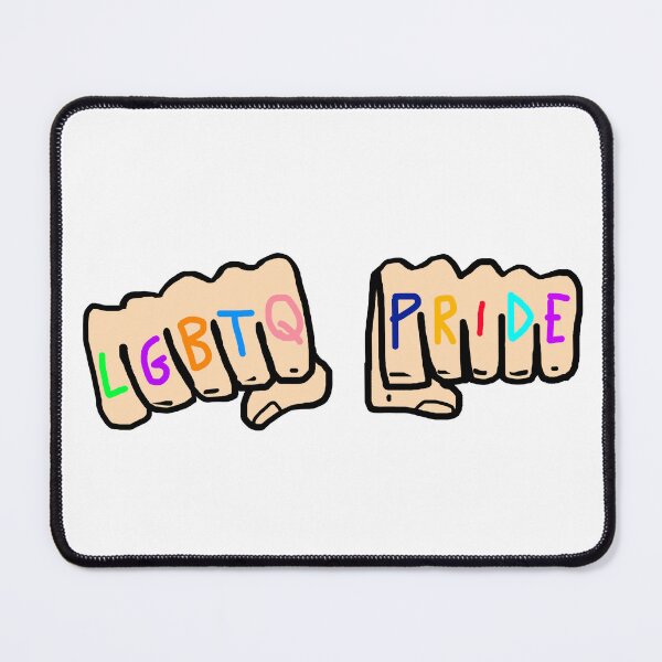 Item preview, Lgbtq pride fists designed and sold by Paintbase.