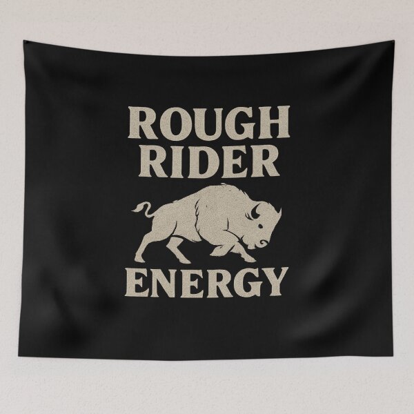 Item preview, Rough Rider Energy Bold Buffalo Frontier Teddy Roosevelt  designed and sold by The Junto Shop.
