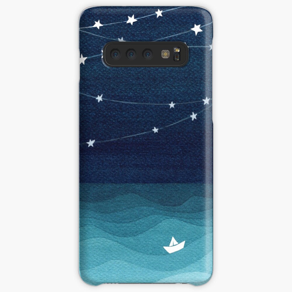 Garland of stars, teal ocean Case & Skin for Samsung Galaxy
