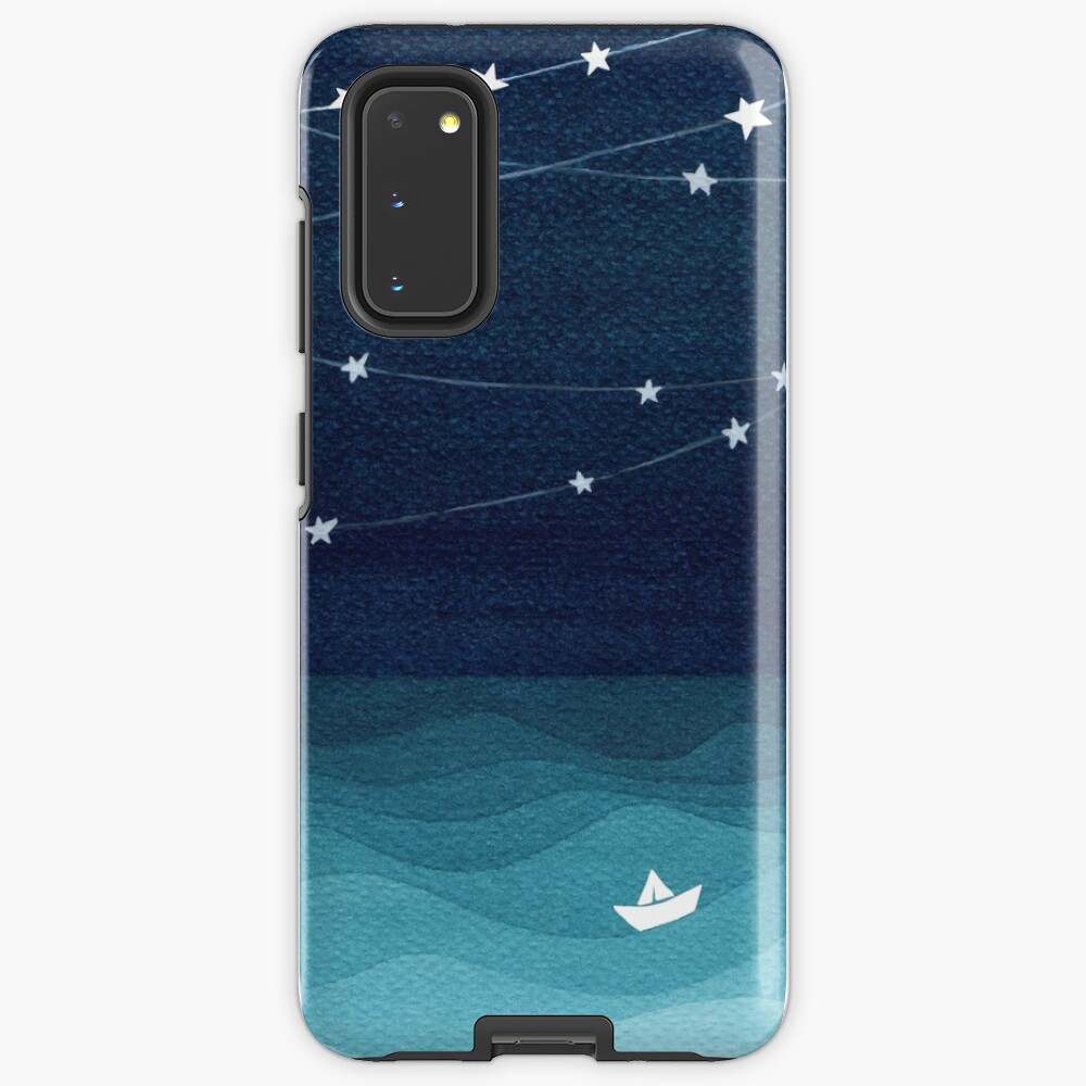 Garland of stars, teal ocean Case & Skin for Samsung Galaxy