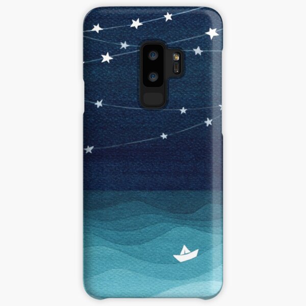 Garland of stars, teal ocean Samsung Galaxy Snap Case