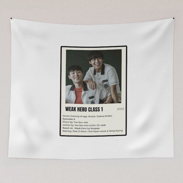 Item preview, Weak Hero | Minimalist Poster of Gray Yeon – cut scene designed and sold by rowawas.
