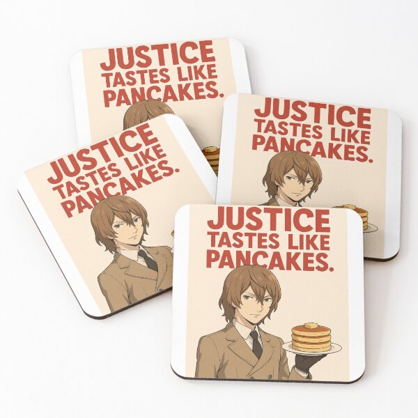 Item preview, Justice Tastes Like Pancakes – Goro Akechi Meme Art designed and sold by LunaCodeStudio.
