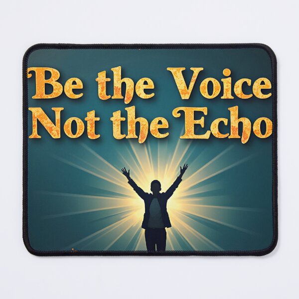 Item preview, Be the Voice, Not the Echo  designed and sold by nhk999.