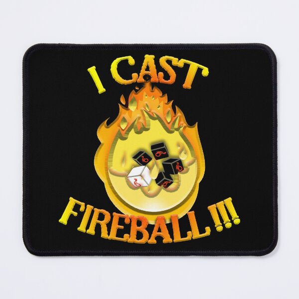 Item preview, I Cast Fireball designed and sold by BassInstinct.