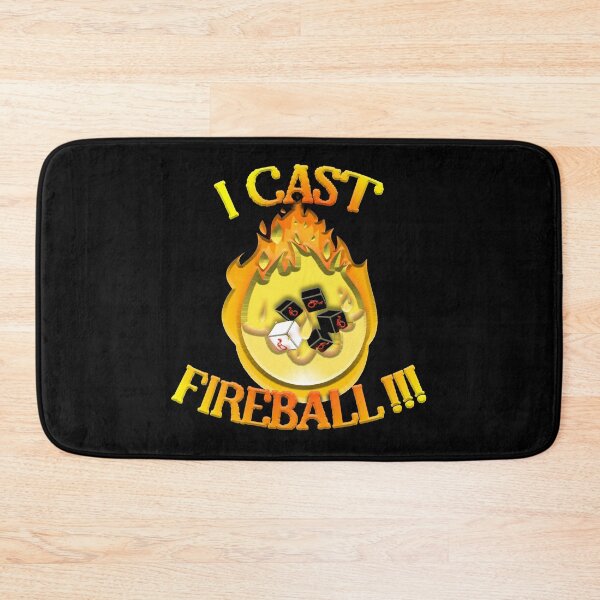 Item preview, I Cast Fireball designed and sold by BassInstinct.