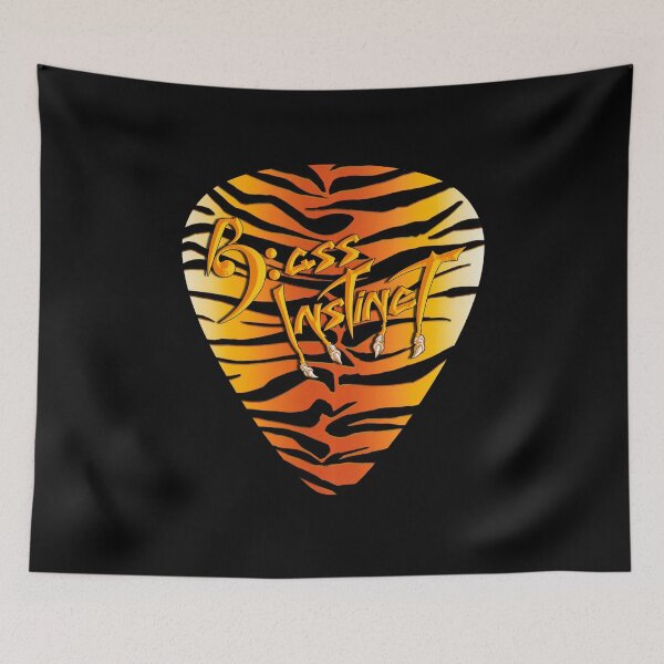 Item preview, Bass Instinct - Tiger Logo Pick designed and sold by BassInstinct.