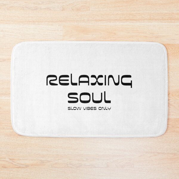 Item preview, RELAXING SOUL – Slow Vibes Only, Unique designed and sold by villacreativa.