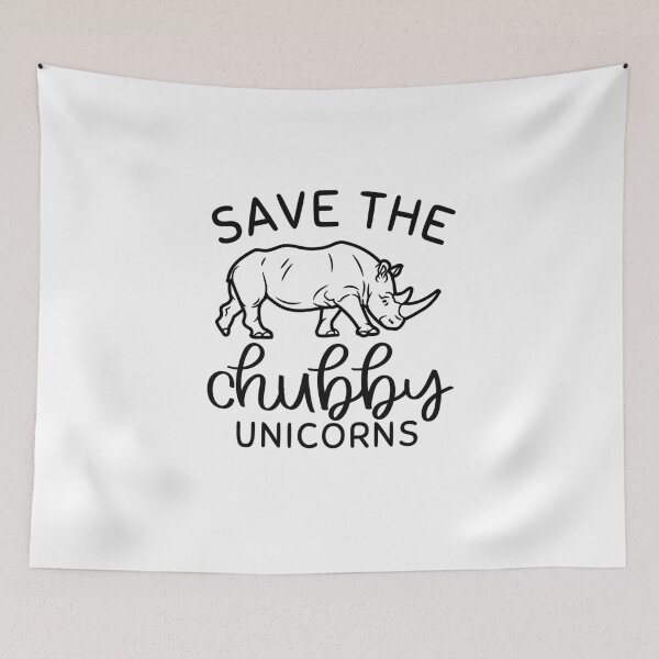 Item preview, Save The Chubby Unicorns designed and sold by belladesign7.