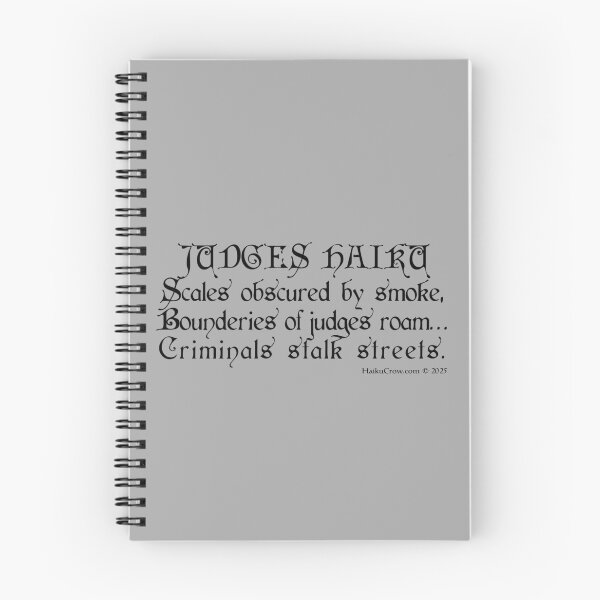 Item preview, Judges Haiku designed and sold by EyeMagined.