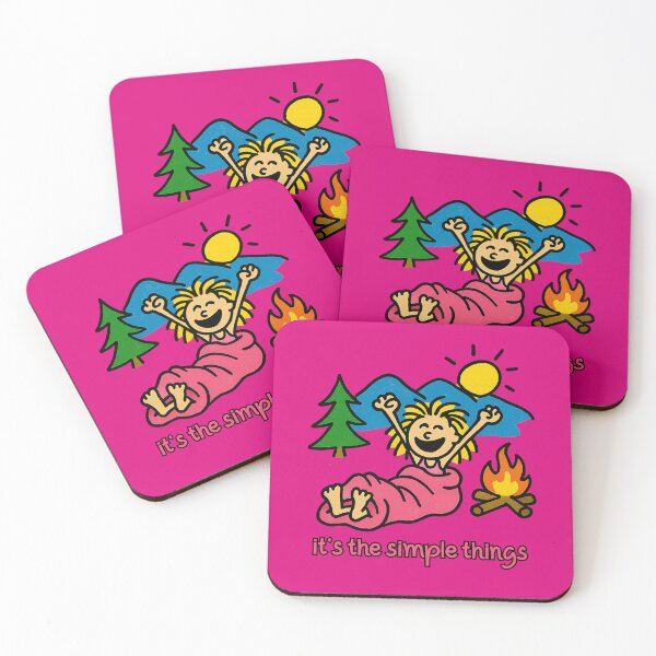 Item preview, Girl Camping - it's the simple things designed and sold by jonnyboy98.
