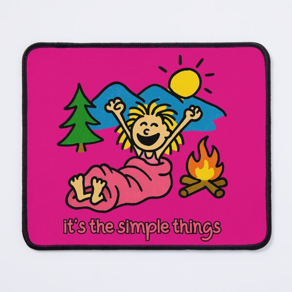 Item preview, Girl Camping - it's the simple things designed and sold by jonnyboy98.