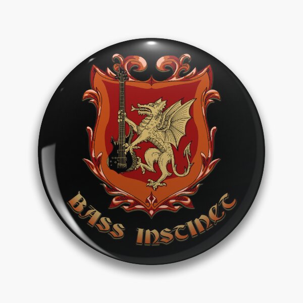 Item preview, Bass Instinct - Golden Dragon Heraldry designed and sold by BassInstinct.