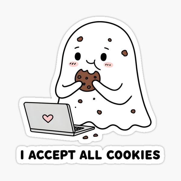 Item preview, I Accept All Cookies | Ghost version designed and sold by Arcane-Aesthete.