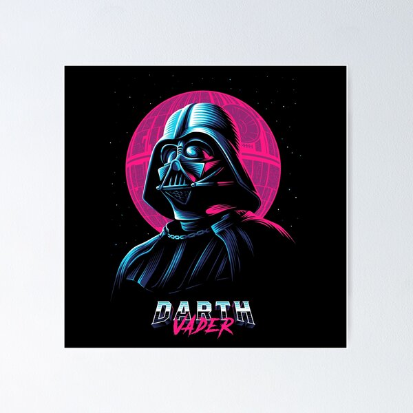 Vista previa del artículo con la obra «Darth Vader rosa», diseñado y vendido por smokingshake.