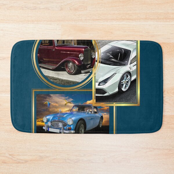 Item preview, Vintage Meets Modern: Artistic Classic & Supercars Collage designed and sold by Arte82.