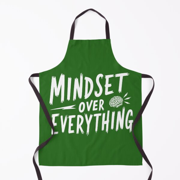 Item preview, Mindset Over Everything Bold Motivational T-Shirt designed and sold by gtrock.