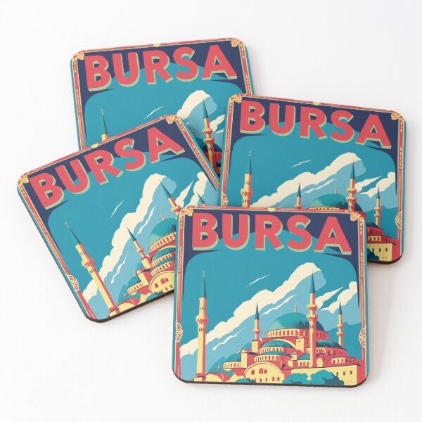 Item preview, Bursa Turkey Vintage Travel Tourism designed and sold by TravelersGems.
