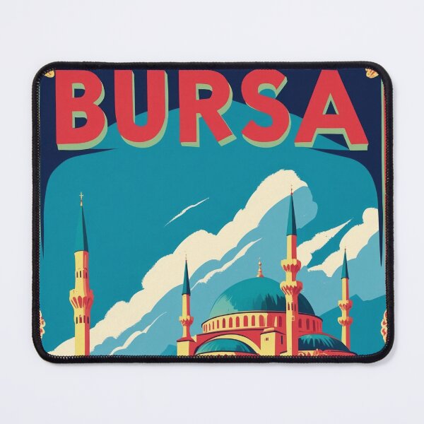 Item preview, Bursa Turkey Vintage Travel Tourism designed and sold by TravelersGems.