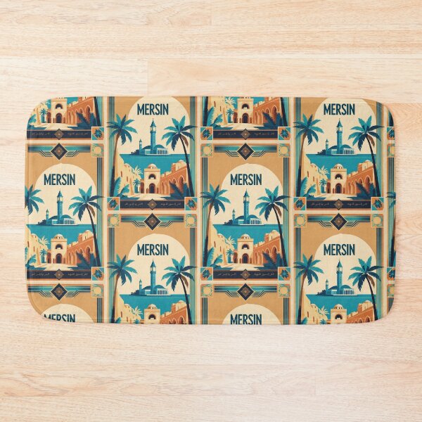 Item preview, Mersin Turkey Vintage Travel Tourism designed and sold by TravelersGems.
